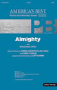 Almighty SATB choral sheet music cover